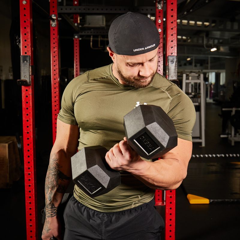 Manubri gommati XTREXO Hex 25 kg 6