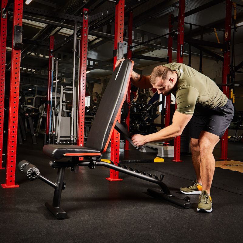 XTREXO B100 panca da allenamento nera 10