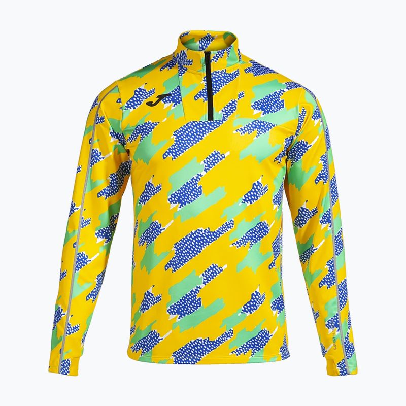 Felpa da running Joma R-Trail Nature da uomo, giallo 4