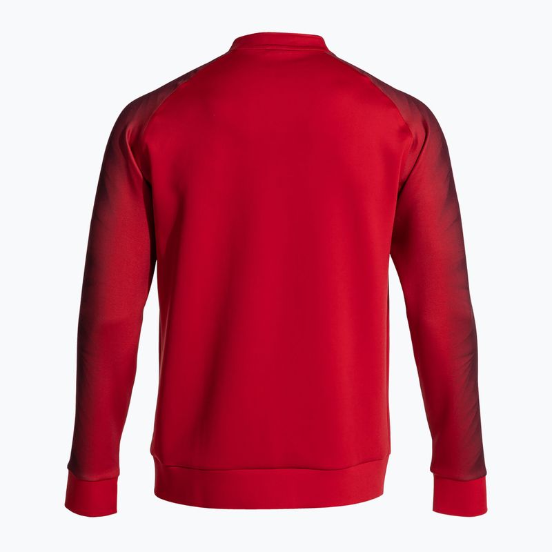 Felpa da running Joma Elite XI Full Zip da uomo, rosso 3