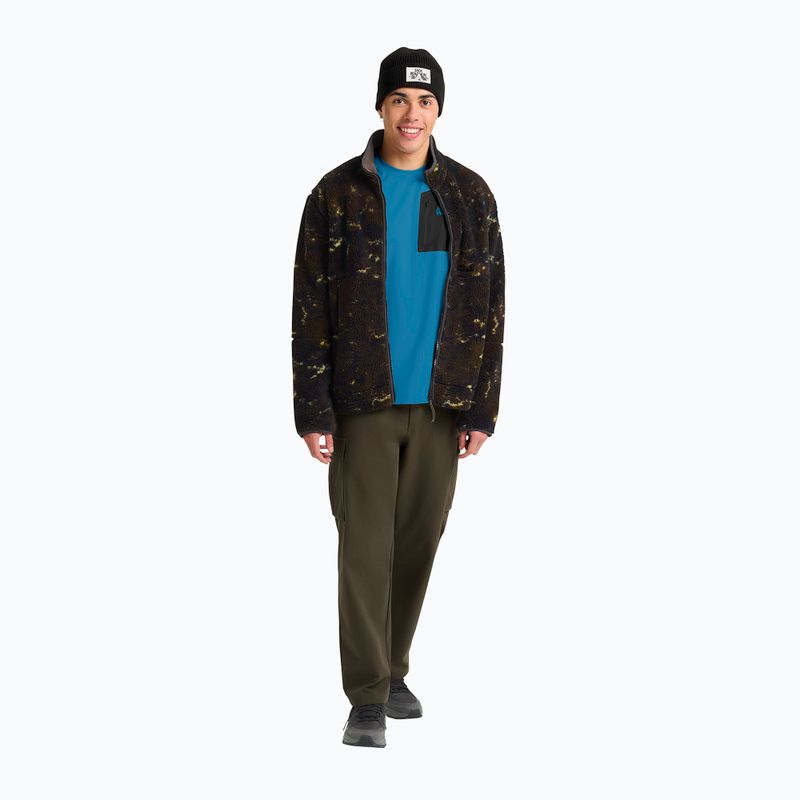 Maglia a maniche lunghe da uomo Jack Wolfskin Prelight Trail Crew aurora blue 2
