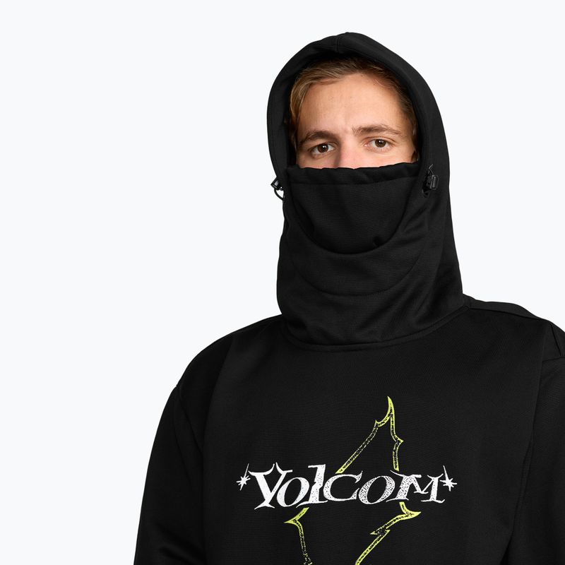 Felpa da snowboard uomo Volcom Hydro Riding Hoodie black 6