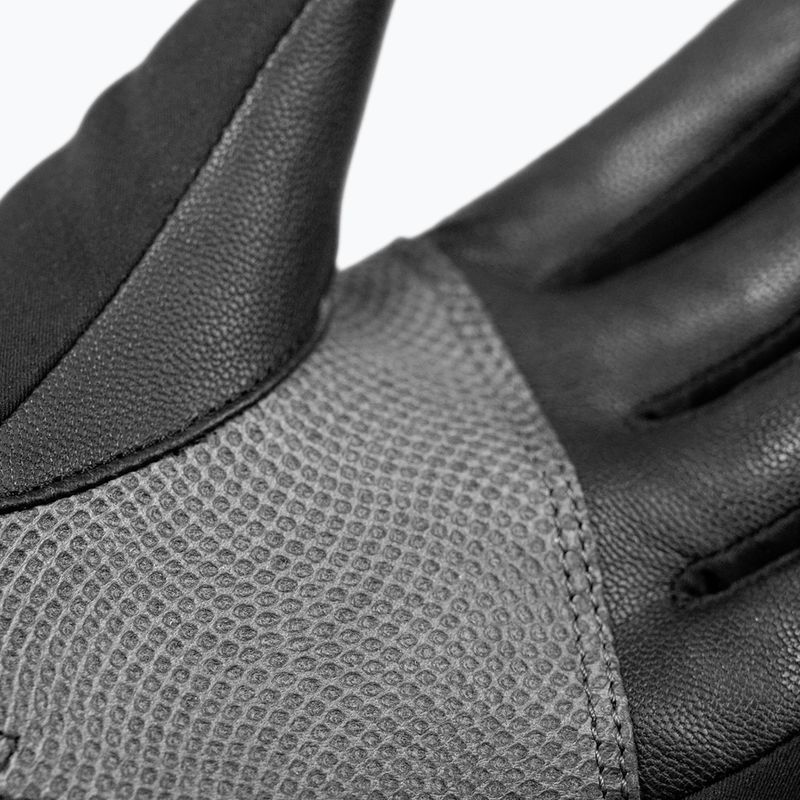 Guanti da sci per bambini Reusch Worldcup Warrior R-Tex XT Junior black/silver/fluo red 6