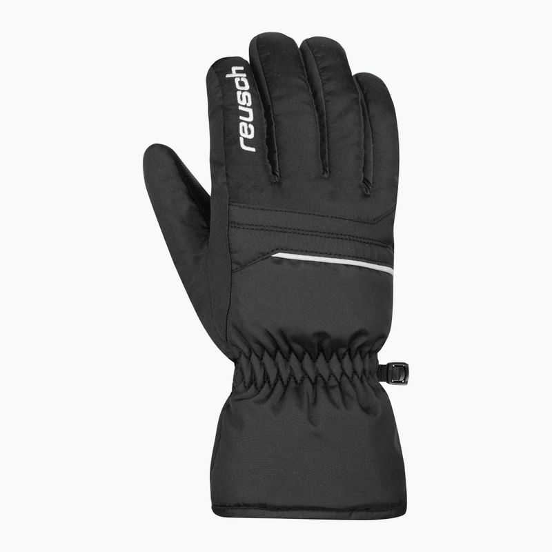 Guanti da sci per bambini Reusch Alan Junior black/white 3