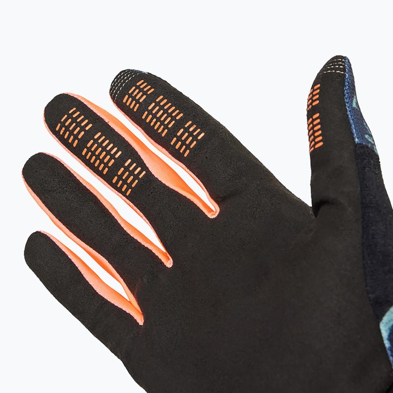 Guanti da ciclismo da uomo Fox Racing Ranger Image Print arctic blue 4