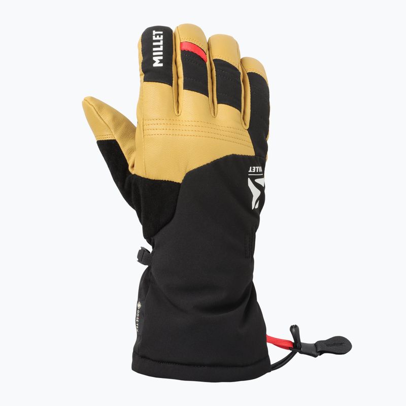 Guanti da sci da uomo Millet Cosmic GTX brown 2