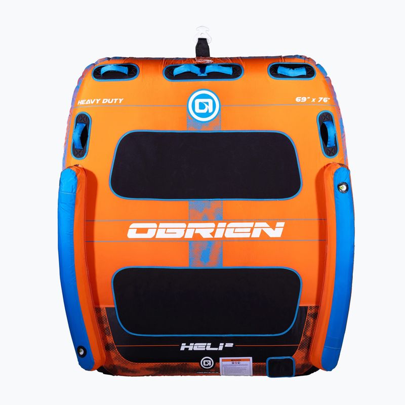 Gonfiabile per traino O'Brien Heli 2 Boat Tube Orange / Blue 2