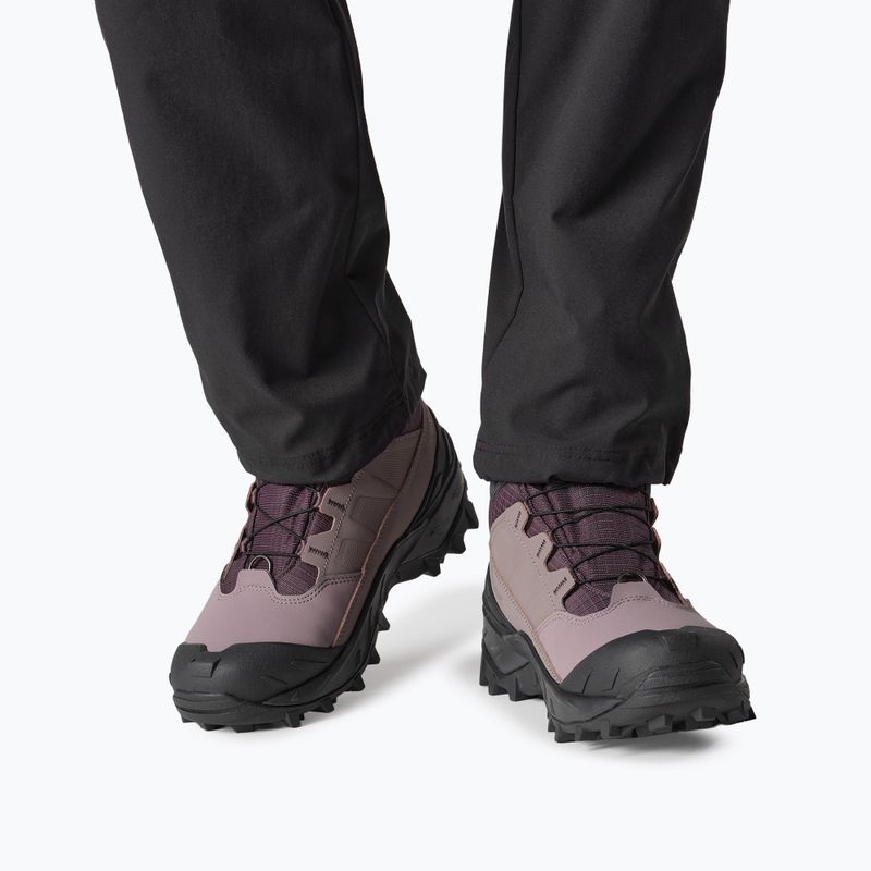 Scarpe da trekking donna Salomon Crosstrak Powder WP nine iron/shark 6