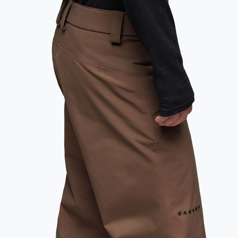 Pantaloni da sci da uomo Oakley Canopy Insulated dark umber 5