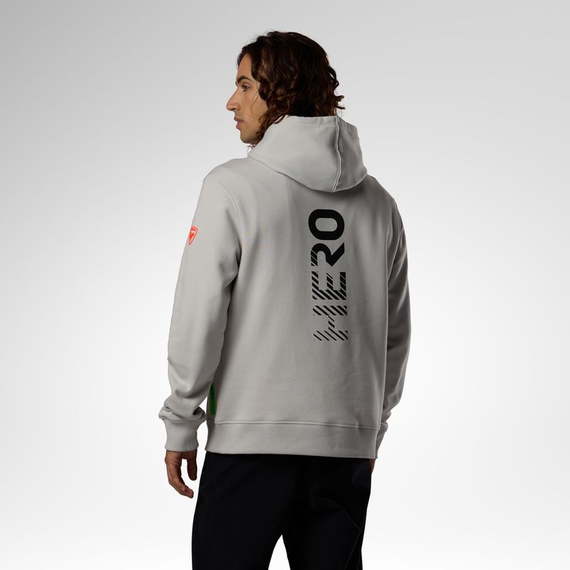 Felpa da uomo Rossignol Hero Hoodie light grey 3