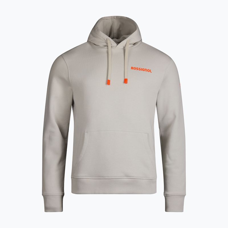 Felpa da uomo Rossignol Hero Hoodie light grey 8