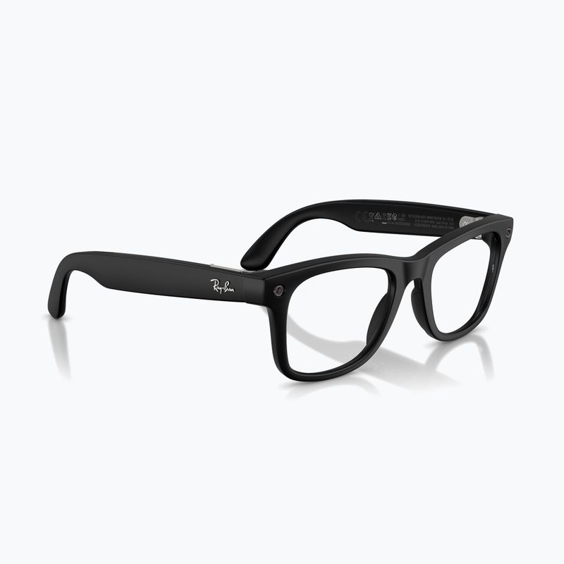 Occhiali con telecamera Ray-Ban Meta Wayfarer matte black/trs g.green 4