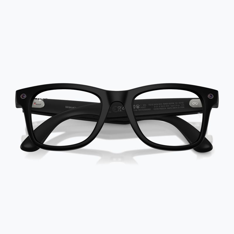 Occhiali con telecamera Ray-Ban Meta Wayfarer matte black/trs g.green 6