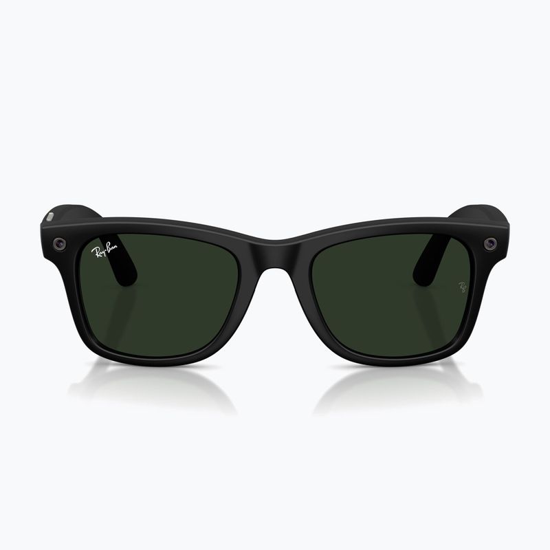Occhiali con telecamera Ray-Ban Meta Wayfarer matte black/trs g.green 8