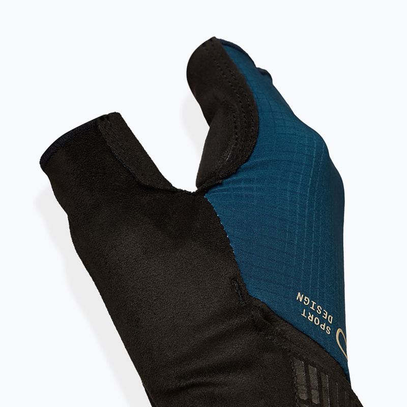 Guanti da ciclismo da uomo Giro Bravo II Gel sapphire 3