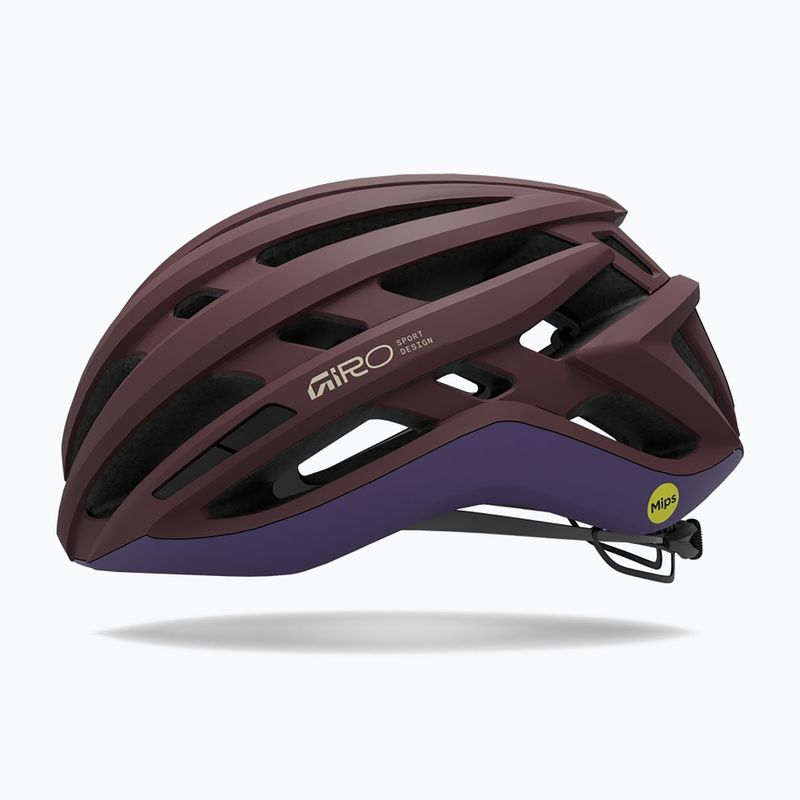 Casco da ciclismo Giro Agilis MIPS matte dark maroon 2