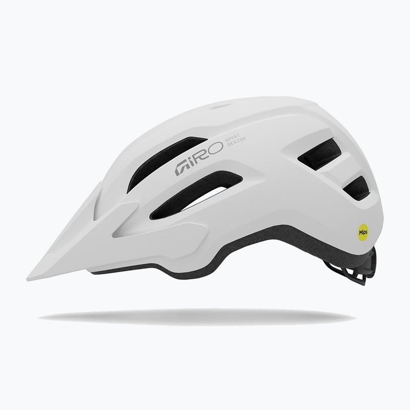 Casco da ciclismo Giro Fixture II MIPS W matte white/chrome 2