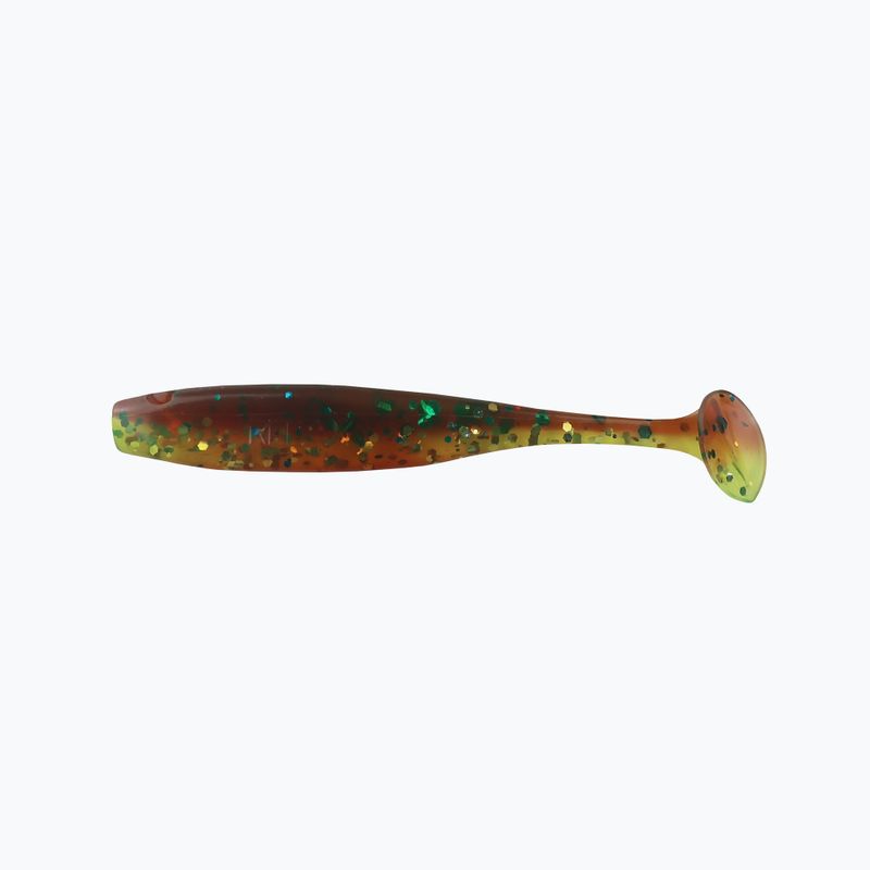 Relax Bass 2.5 Esca in gomma laminata 4 pezzi chartreuse/silver glitter