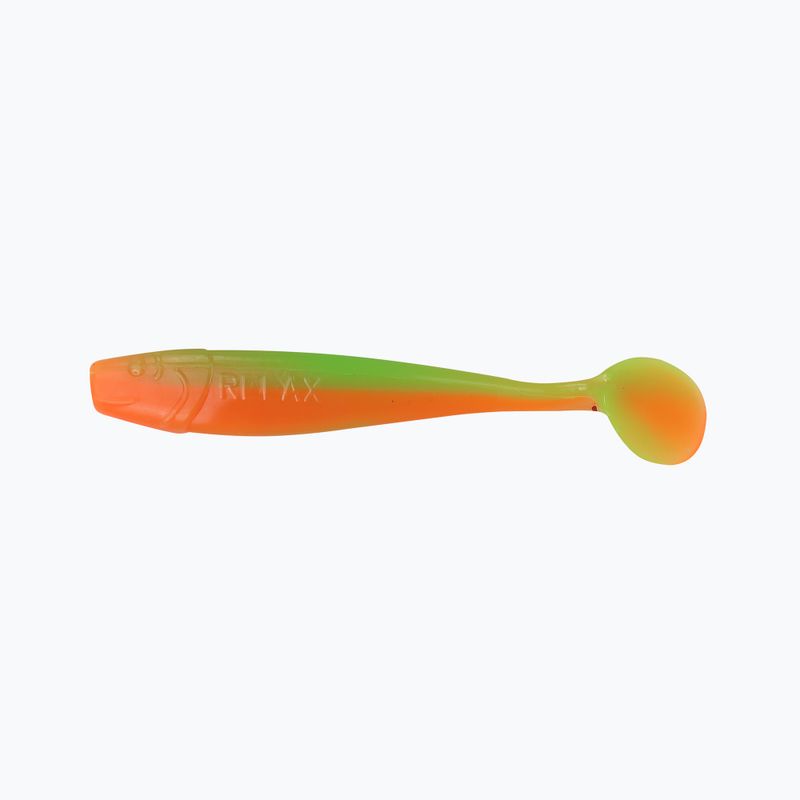 Relax Kingshad 3 Esca in gomma laminata 4 pezzi lime/arancio