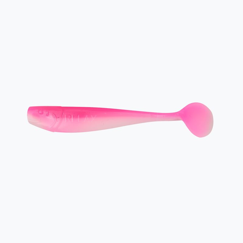 Relax Kingshad 3 Esca in gomma laminata 4 pezzi rosa/bianco