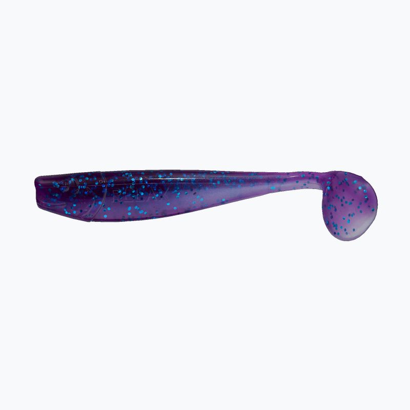 Relax Kingshad 3 Esca in gomma laminata 4 pezzi blu elettrico/blu glitter/blu perla