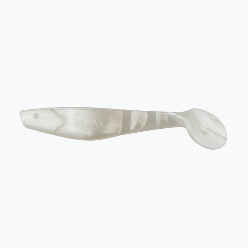 Esca in gomma Relax Terminator 3 Standard 4 pezzi bianco perla