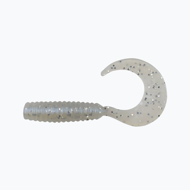 Esca in gomma Relax Twister VR1 Standard 8 pezzi blu perlato-argento glitterato