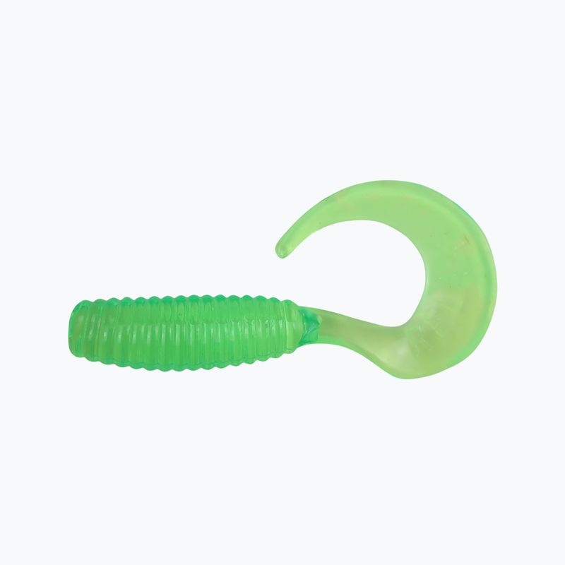 Esca in gomma Relax Twister VR1 Standard 8 pezzi trasparente lime