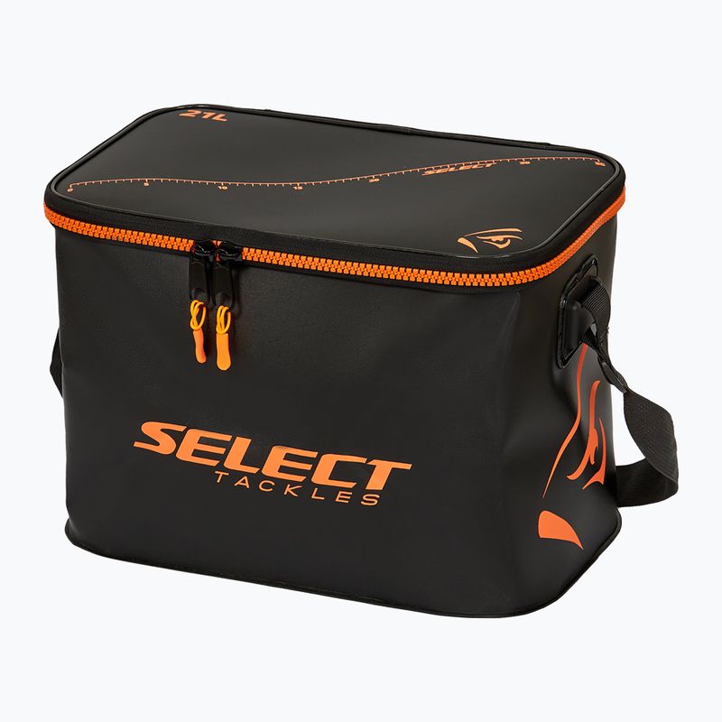 Select Borsa da pesca pieghevole Bakkan 21 l nero/arancio