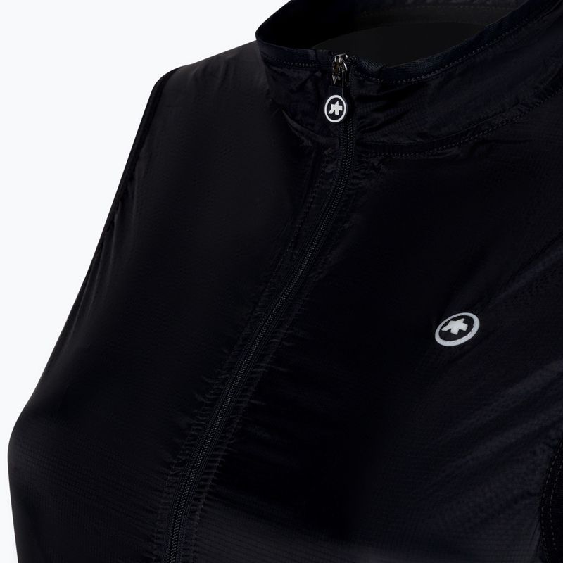 Gilet da ciclismo da donna ASSOS Uma GT Wind nero 3