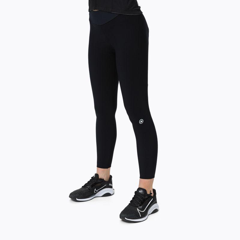 Pantaloni da ciclismo da donna ASSOS Uma GT Primavera Autunno nero