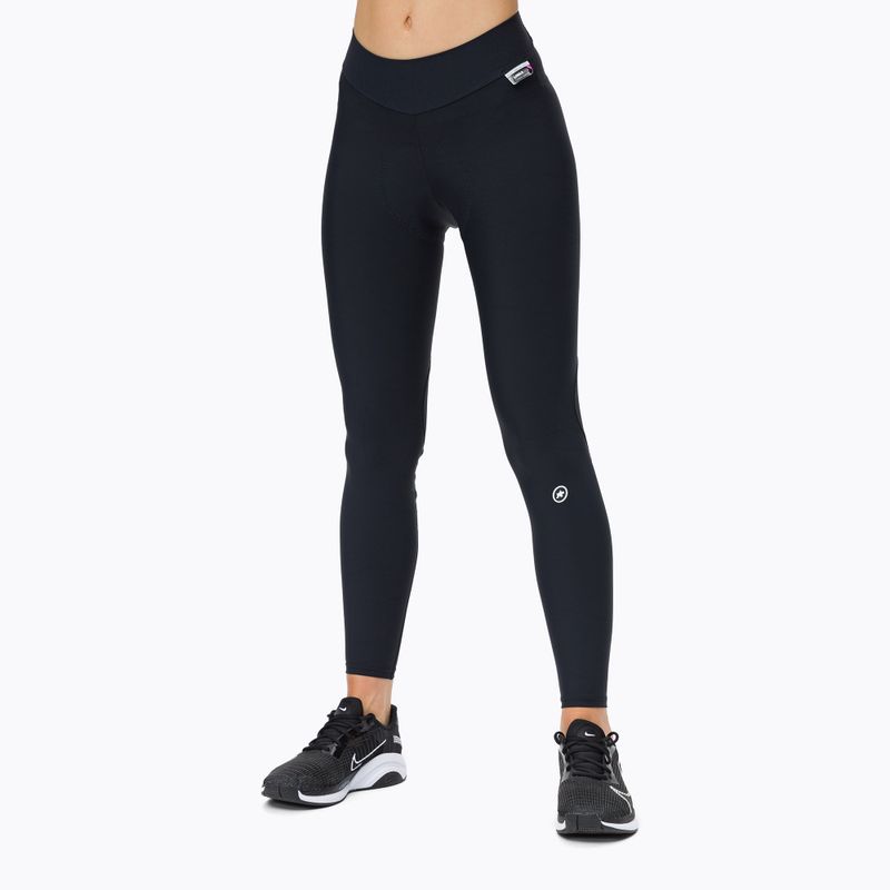 Pantaloni da ciclismo donna ASSOS Uma GT Summer nero