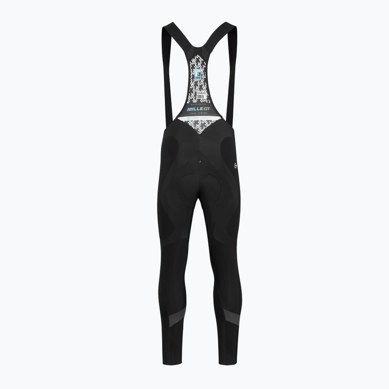 Pantaloni da ciclismo da uomo ASSOS Mille GT Winter nero 6