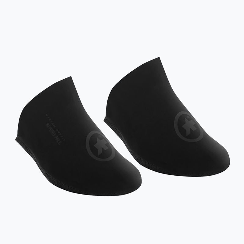 ASSOS Primavera Autunno protezioni nere per scarpe da ciclismo 3