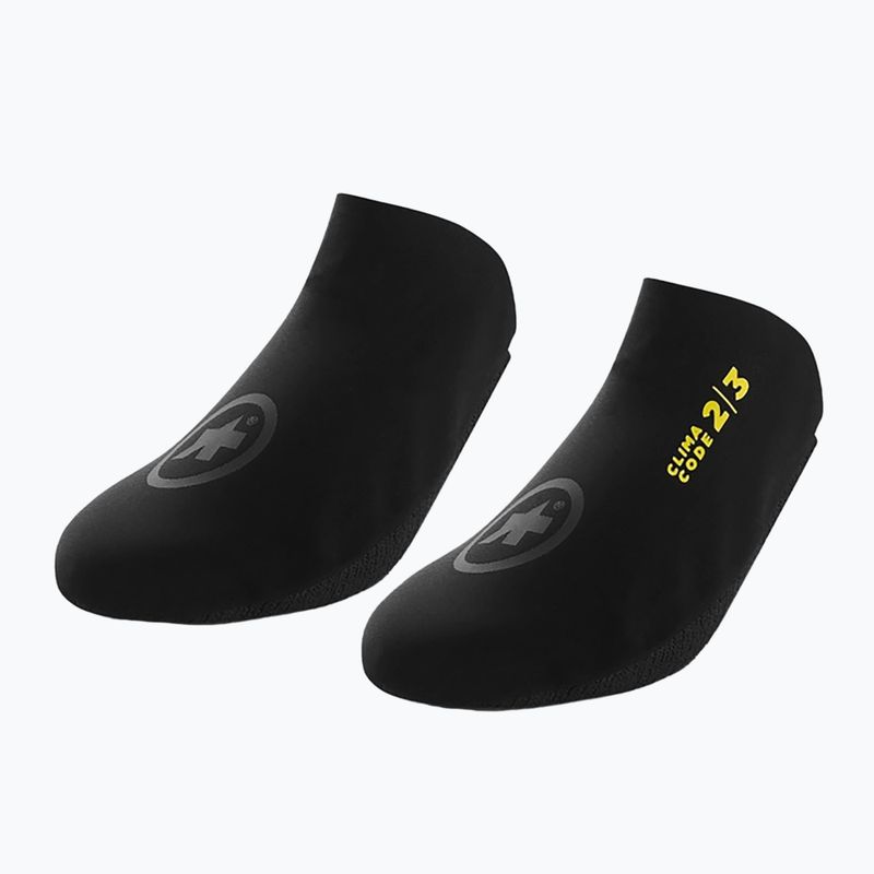 ASSOS Primavera Autunno protezioni nere per scarpe da ciclismo 4
