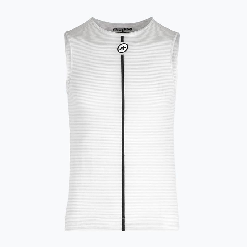 Felpa da ciclismo da uomo ASSOS Summer NS holy white