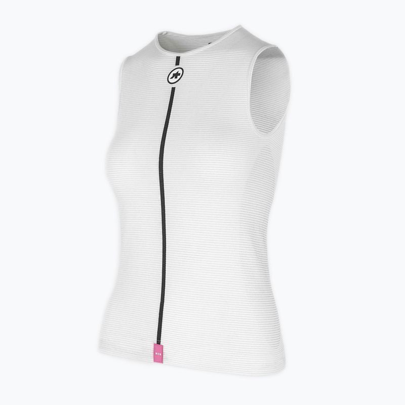 Felpa ciclismo donna ASSOS Summer NS holy bianco 3