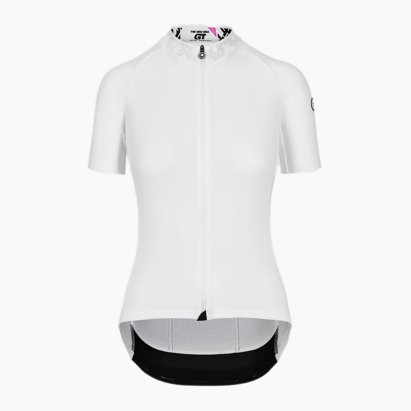 Maglia ciclismo donna ASSOS Uma GT Jersey C2 holy white