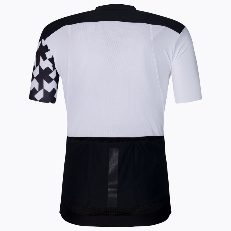 ASSOS Equipe RS Targa S9 maglia da ciclismo da uomo, bianco sacro 2