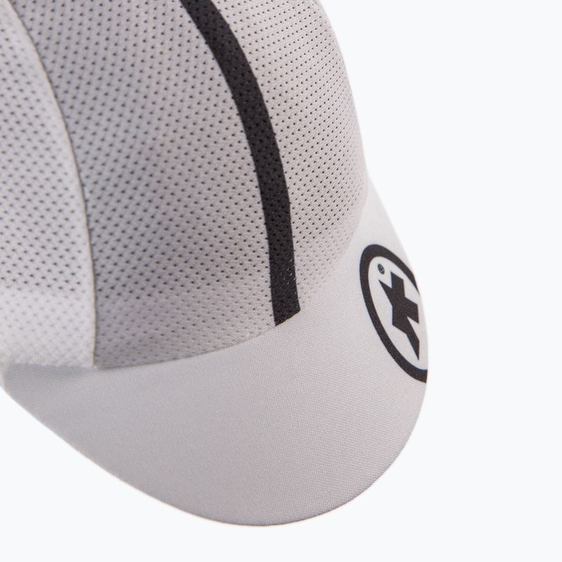 Cappello da ciclismo ASSOS, bianco, santo 4