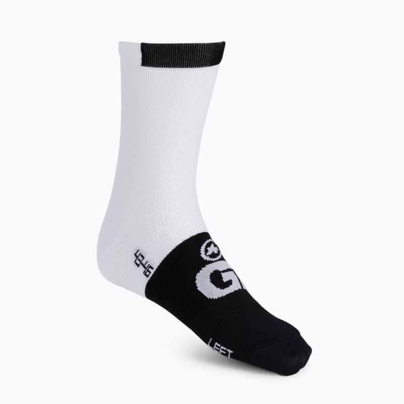 Calzini da ciclismo ASSOS GT C2 holy white