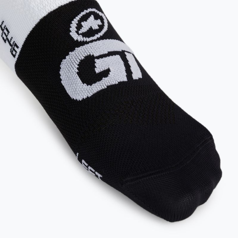 Calzini da ciclismo ASSOS GT C2 holy white 3