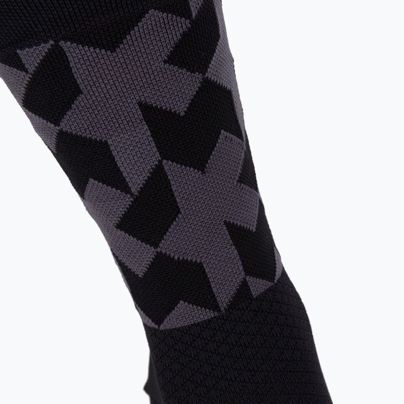 ASSOS calzini da ciclismo Monogram nero 3