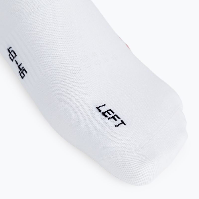 ASSOS RS Targa holy calze da ciclismo bianche 3