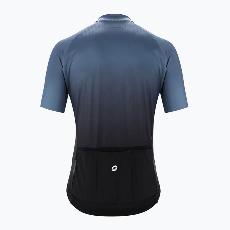 Maglia ciclismo uomo ASSOS Mille GT Jersey C2 Shifter blu concreto 2