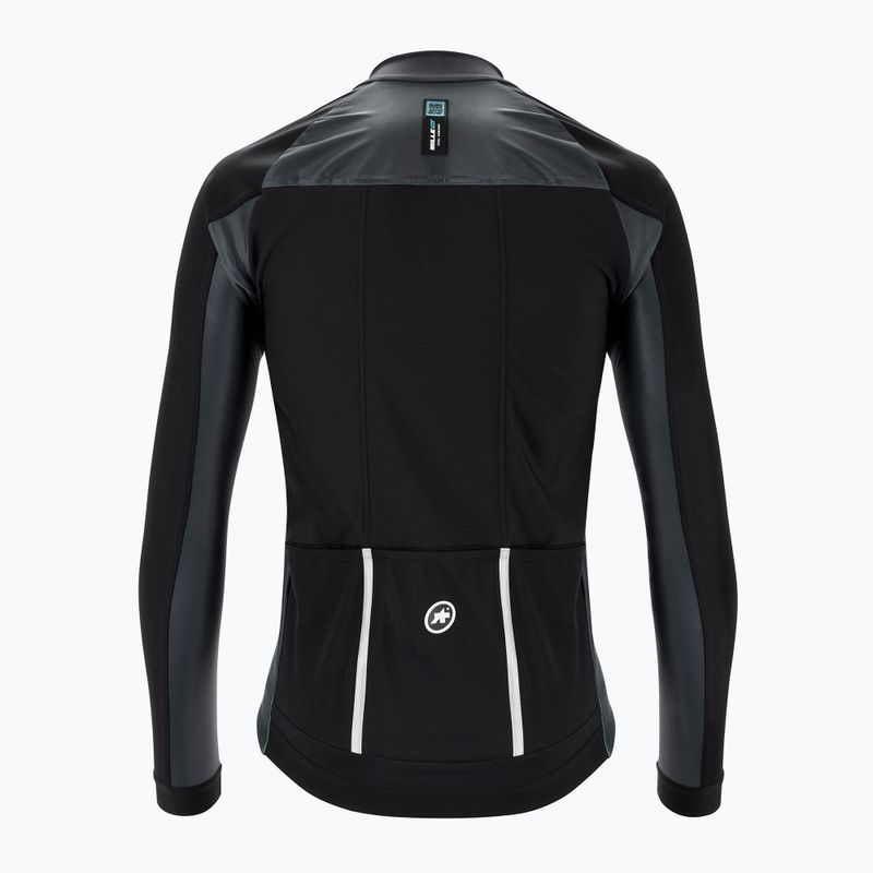 Giacca da ciclismo ASSOS Mille GT Evo Winter grigio torpedo da uomo 4