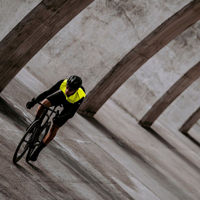 Giacca da ciclismo da uomo ASSOS Mille GTS C2 Primavera Autunno giallo fluo 9