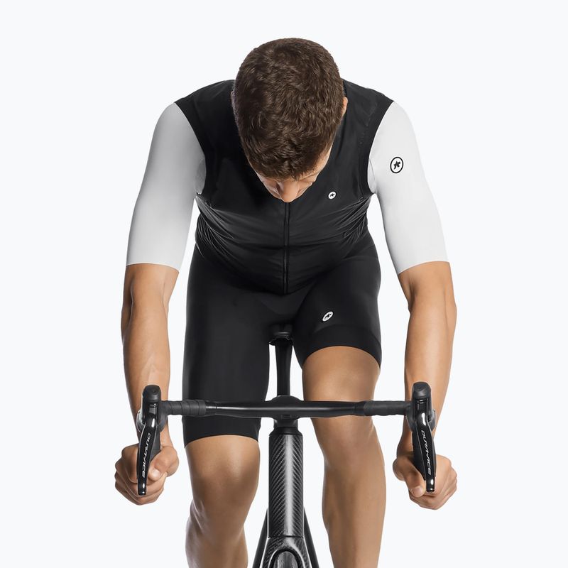 Gilet da ciclismo da uomo ASSOS Mille GT Wind C2 nero 5