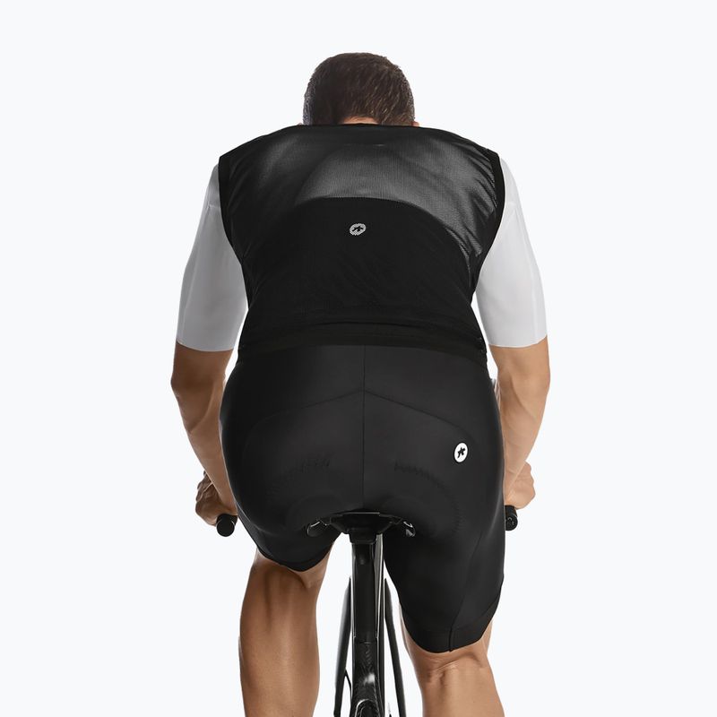 Gilet da ciclismo da uomo ASSOS Mille GT Wind C2 nero 6