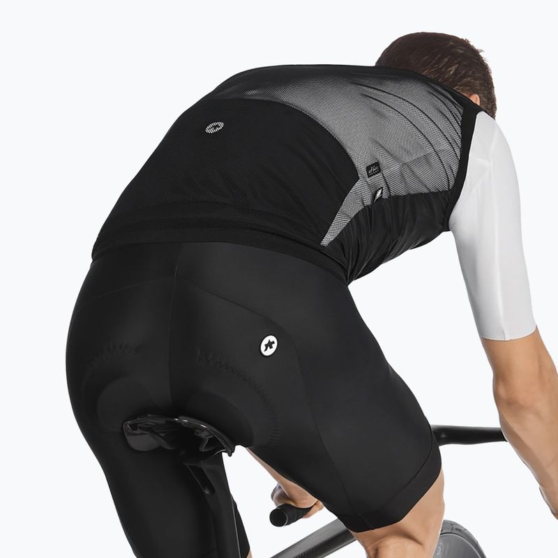 Gilet da ciclismo da uomo ASSOS Mille GT Wind C2 nero 7